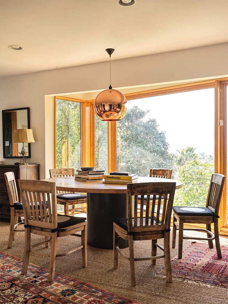 Maison à la décoration vintage moderne à Los Angeles