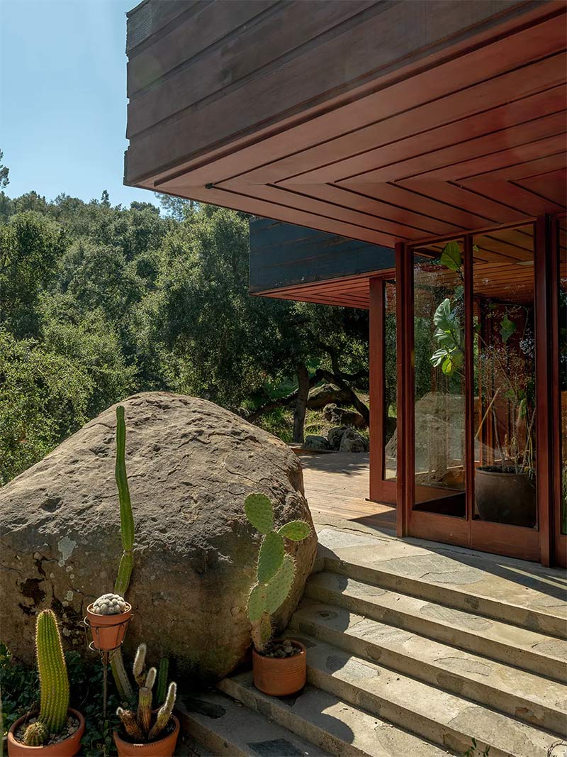 La maison de Béatrice Faverjon, Los Angles - Maison des années 50 de l'architecte William Earl Wear