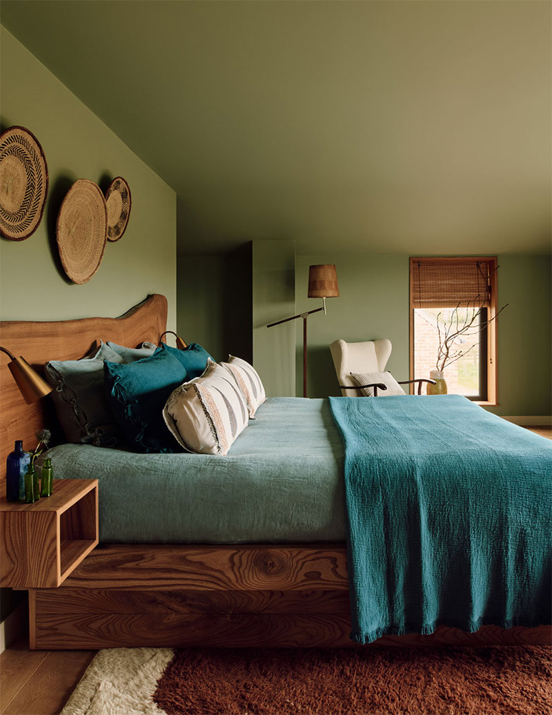 Une grange rénovée dans les Cotswolds, G-B, dans un style californien