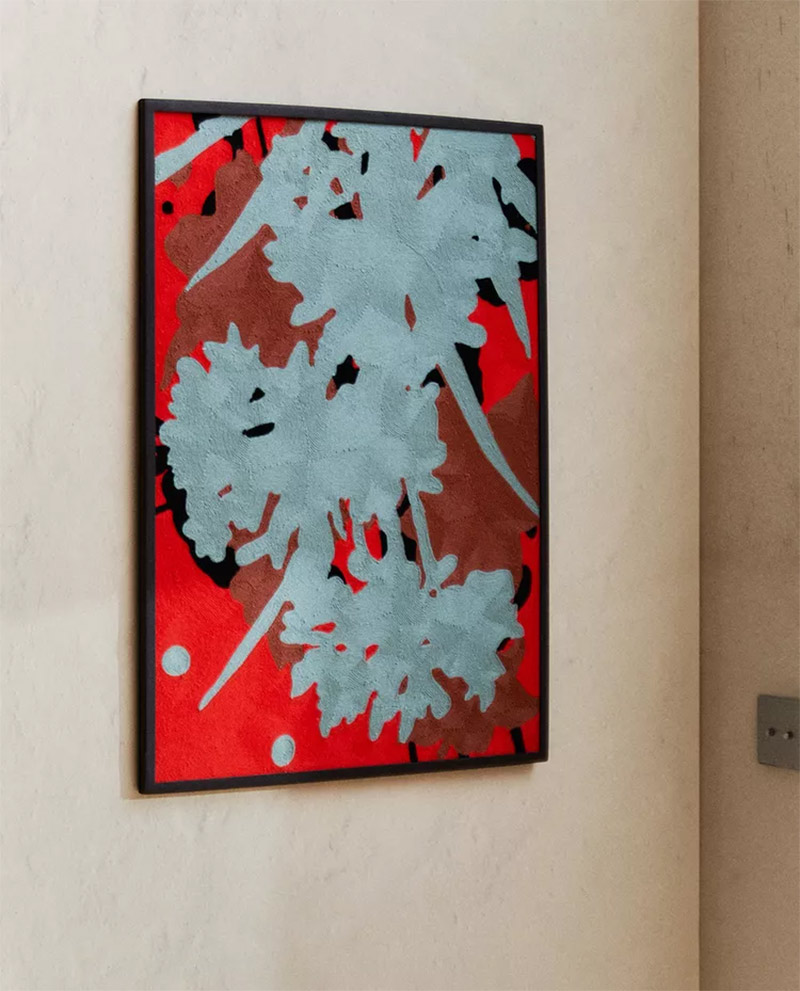 Zara Home & Collagerie été 2025 - TAPISSERIE COTON FLEURS sur un motif de Kavel Rafferty Zara Home & Collagerie été 2025 - TAPISSERIE COTON FLEURS sur un motif de Kavel Rafferty