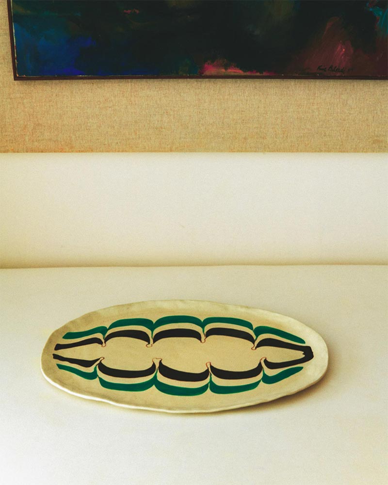 Zara Home & Collagerie été 2025 - PLAT CÉRAMIQUE PEINT Zara Home & Collagerie été 2025 - PLAT CÉRAMIQUE PEINT
