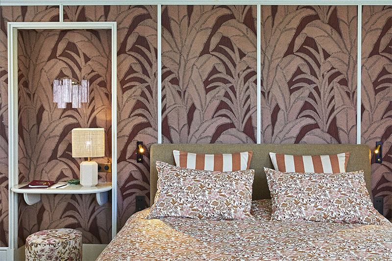 Cyrillus - Housse de couette percale de coton à motifs floraux, Augustine