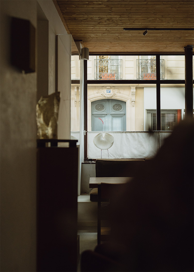 Le rez-de-chaussée, salle de réception - Hôtel Massé, rue Victor Massé, Paris 9