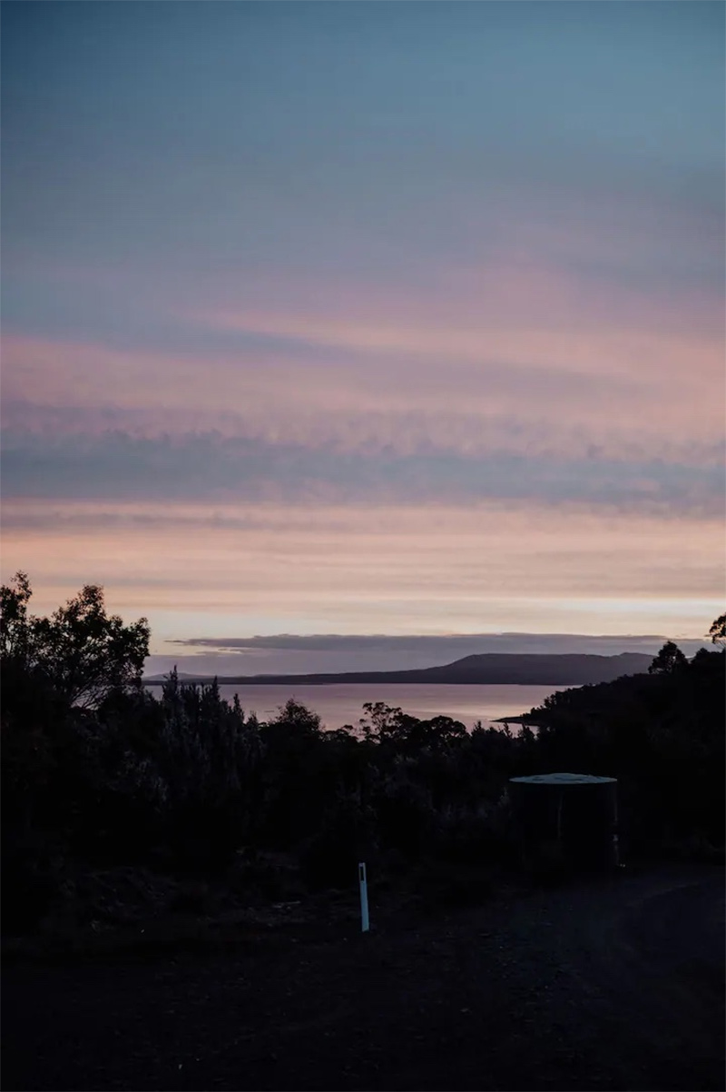 Coucher de soleil sur the Great Lake Coucher de soleil sur the Great Lake