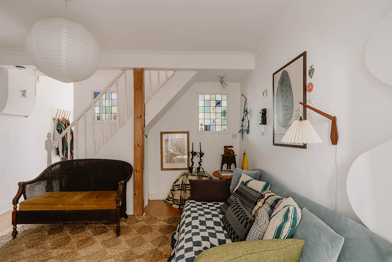 Petit salon au style brocante arty Petit salon au style brocante arty