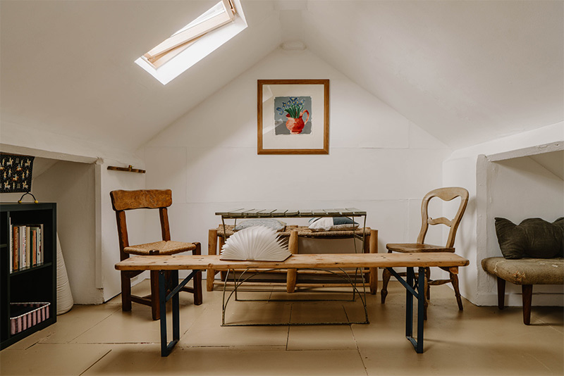 Les combles aménagés en bureau Les combles aménagés en bureau