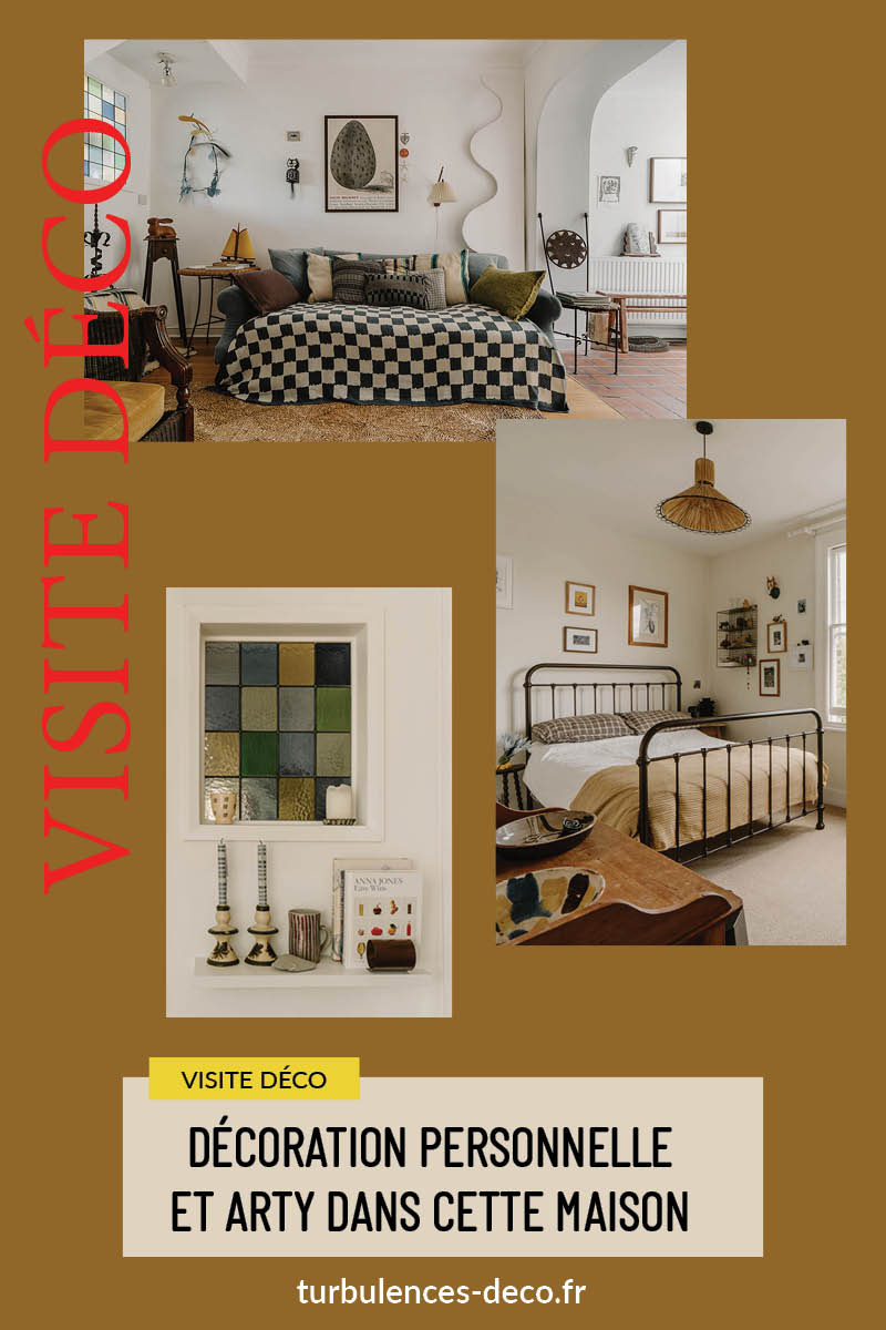 Décoration personnelle et arty dans cette maison à découvrir sur Turbulences Déco Décoration personnelle et arty dans cette maison à découvrir sur Turbulences Déco