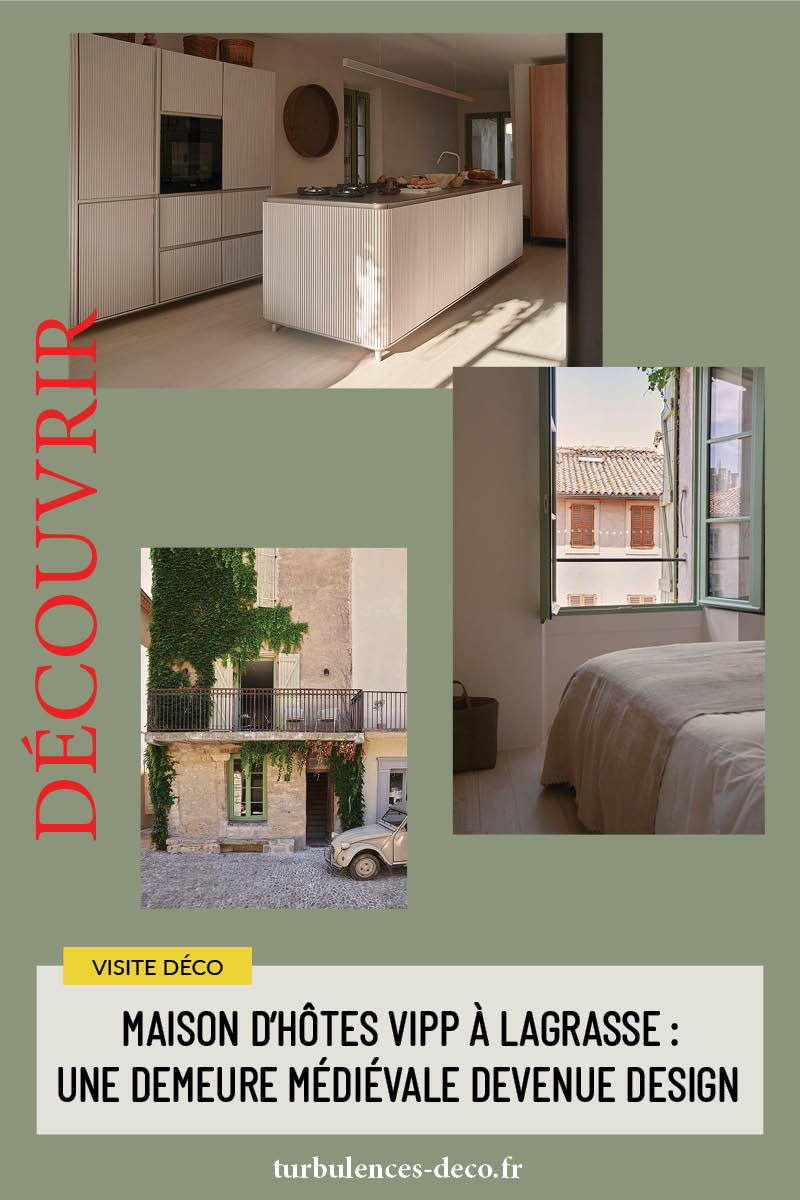Maison d'hôtes Vipp à Lagrasse : une demeure médiévale devenue designà découvrir sur Turbulences Déco Maison d'hôtes Vipp à Lagrasse : une demeure médiévale devenue designà découvrir sur Turbulences Déco