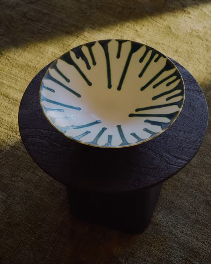 Kave Home - Le centre de table en céramique, Olmera