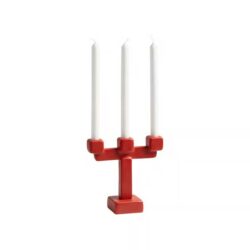 &KLEVERING - Chandelier en métal rouge, Chunk