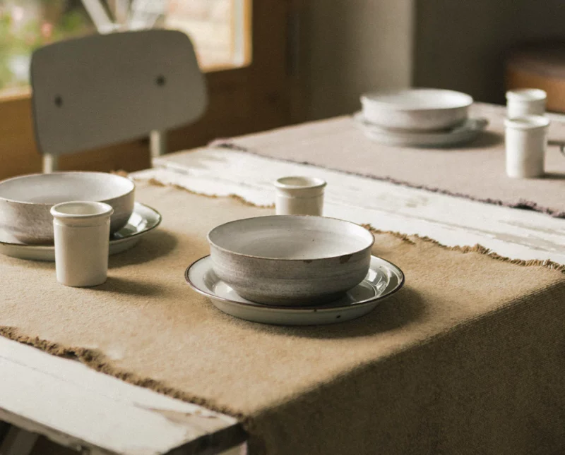Lorena Canals - Collection Stonewashed Canvas - Chemin de table