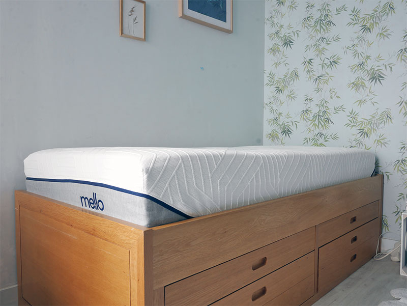 Matelas Hybride de Mello, regonflé
