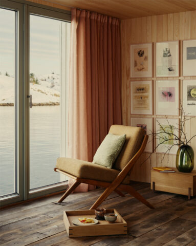 Vue imprenable sur le fjord