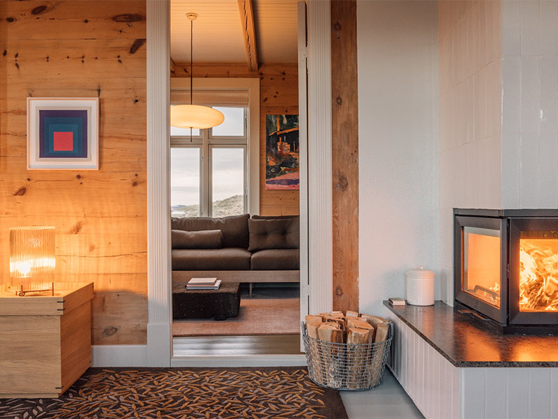 Les différents salons de l'hôtel