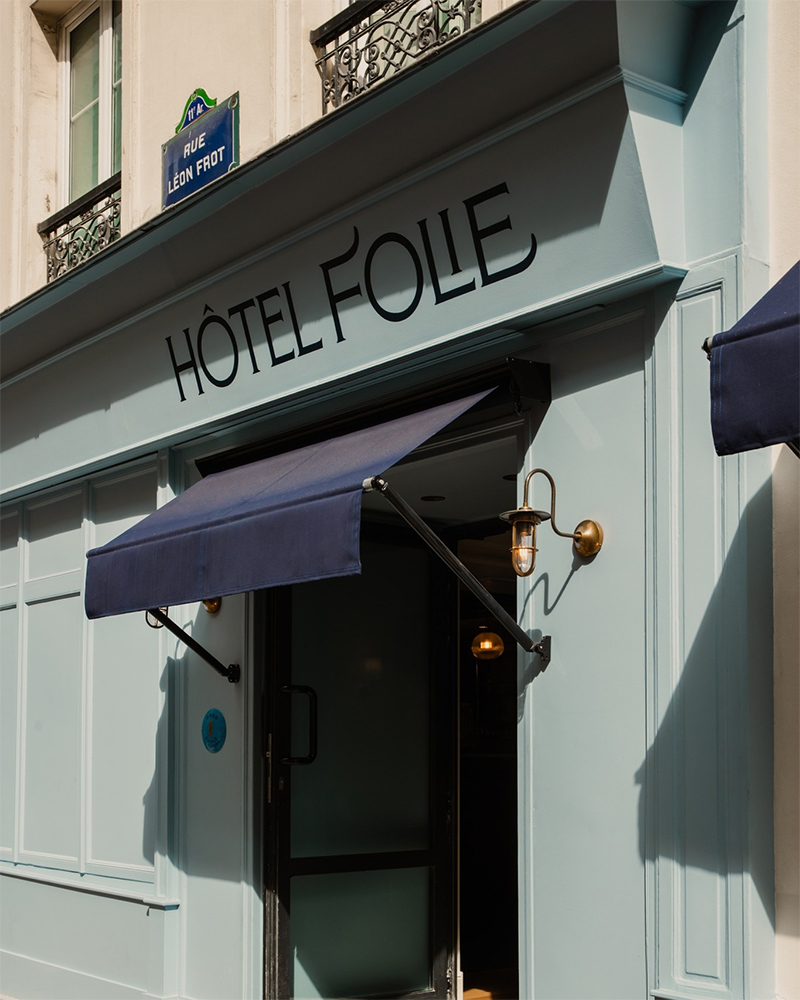 L'hôtel Folie, Paris 11, décoré par l’architecte d’intérieur Giovanna de Bosredon