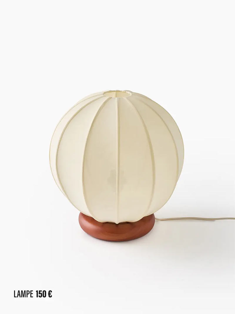 La collab' Monoprix et Maison Château Rouge : la lampe