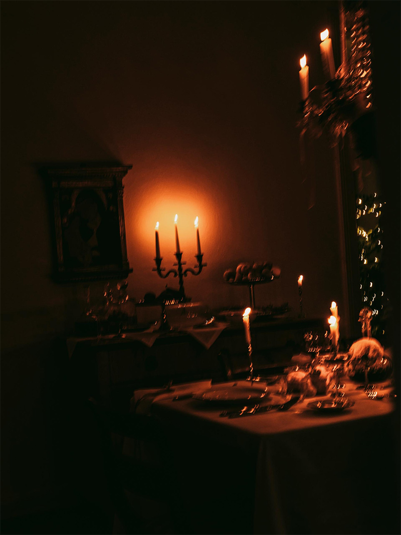 Éclairage à la bougie à la bougie - Éditorial Christmas 2025 Zara Home Éclairage à la bougie à la bougie - Éditorial Christmas 2025 Zara Home