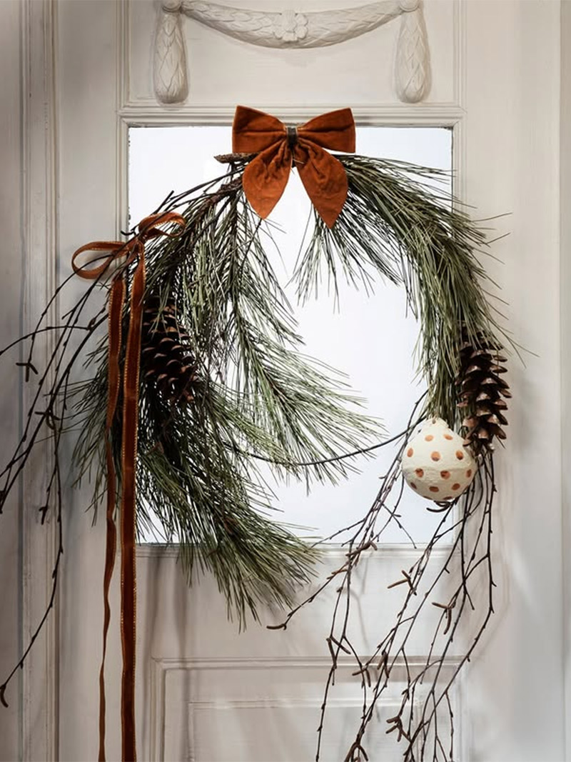 Le décor de Noël ethnique et nature de Madam Stoltz - Noël 2025