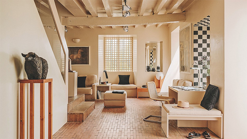 Casa Josephine - Projet : Maison à Ségovie en blanc crémeux