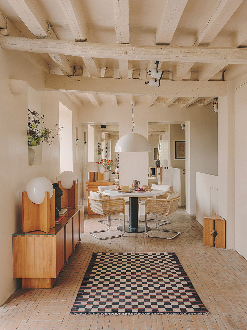 Casa Josephine - Projet : Maison à Ségovie en blanc crémeux