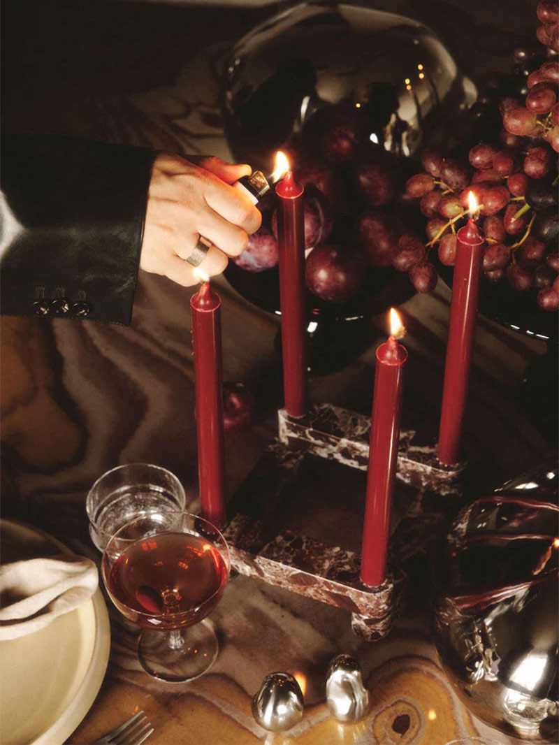 Sune Palner dresse une table de Noël pour Ferm Living