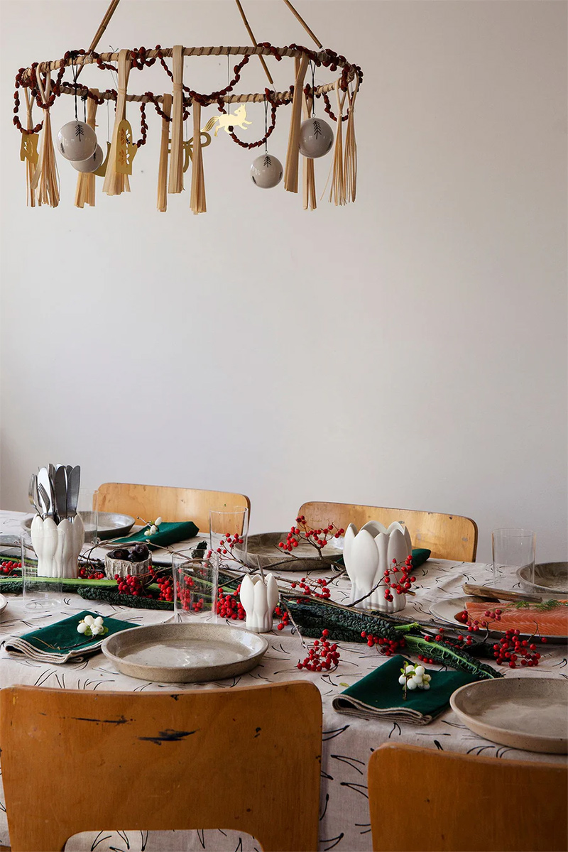 Le décor de Noël nordique et folklorique de Fine a Little Day - Noël 2025