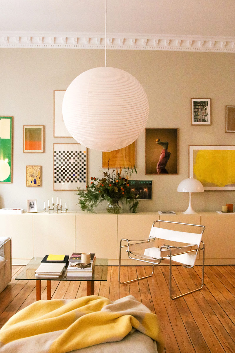 Du jaune beurre et des couleurs Pop et acidulées dans un style scandi