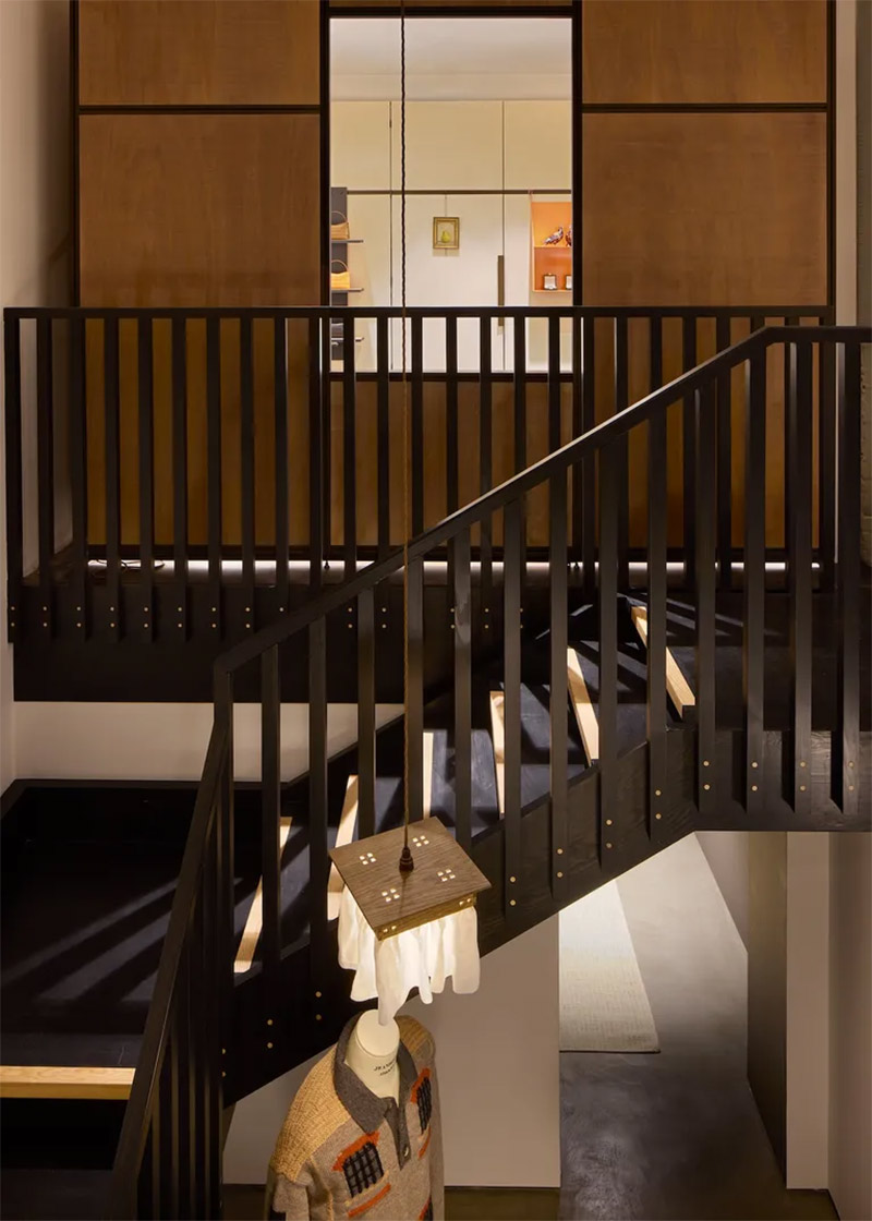 Nouvelle boutique JW Anderson, Pimlico Road, Londres d'inpiration Shaker