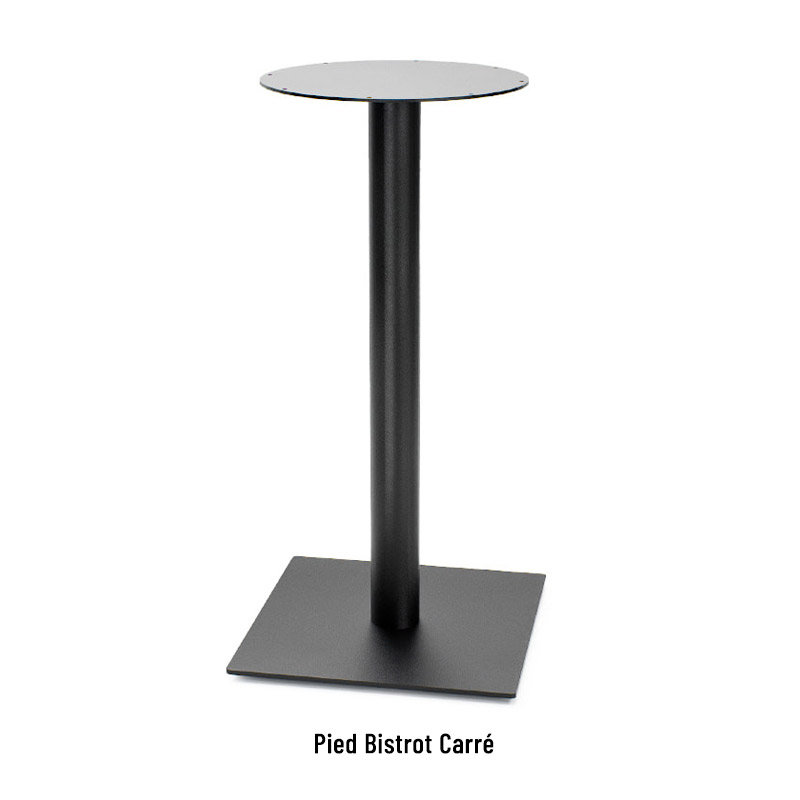 La Fabrique des Pieds : modèle Pied bistrot carré