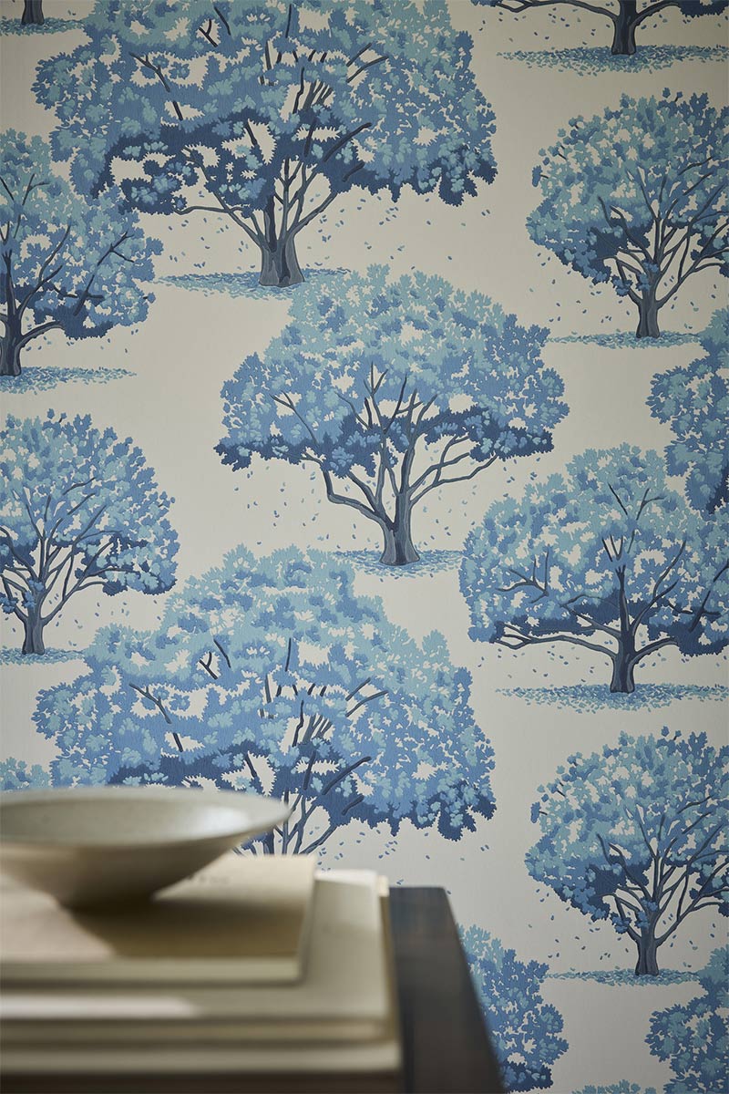 Little Greene - Nouvelle collection In the Garden - Papier peint Magnolia Blossom