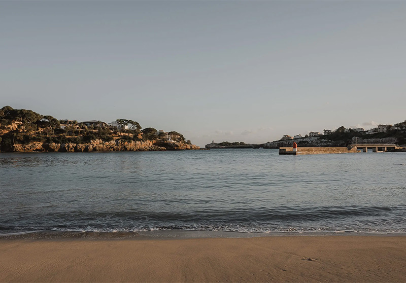 La plage de Porto Cristo