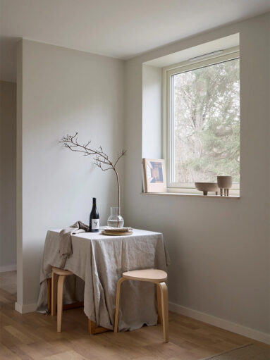 Le coin repas, très simple