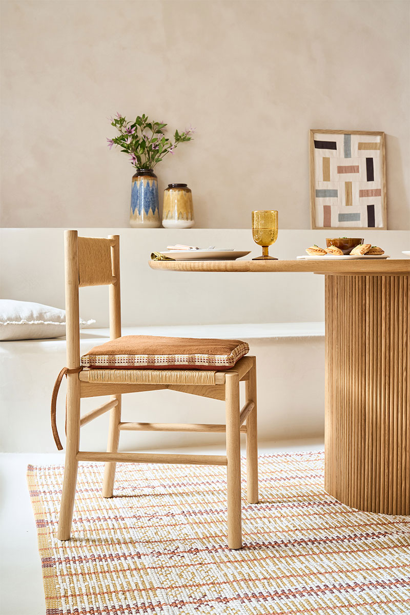 Collection Casa del Sol par la Redoute Intérieurs - Printemps/été 2026 - Des ambiances méditerranéennes, inspirées de l'Espagne - La chaise MARRATHY