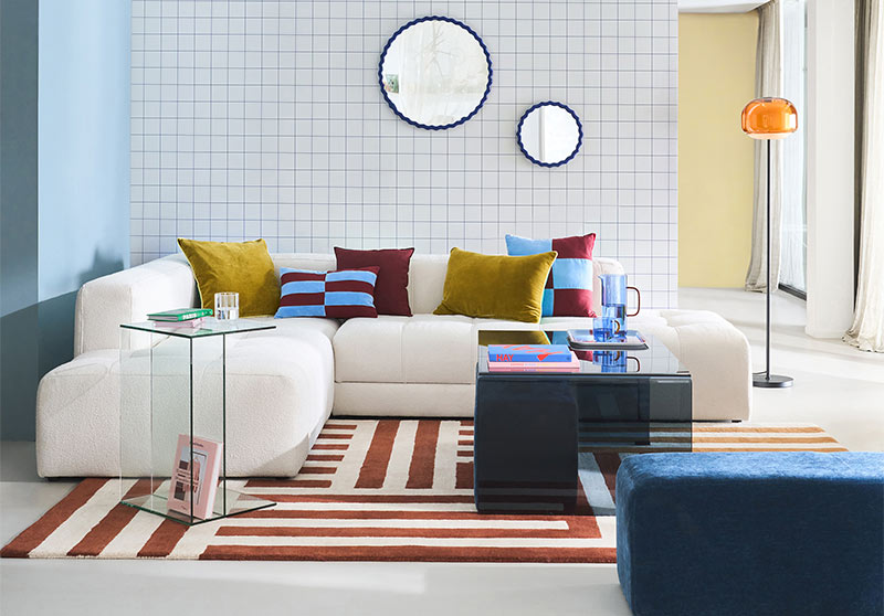 Collection Urban Radical par la Redoute Intérieurs - Printemps/été 2026 - Des ambiances citadine de Bahaus Pop - Le salon