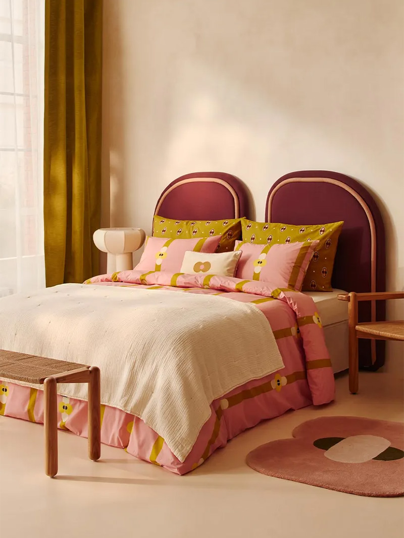 Parure Percale de coton - Margaux Keller Collections x Bonsoirs