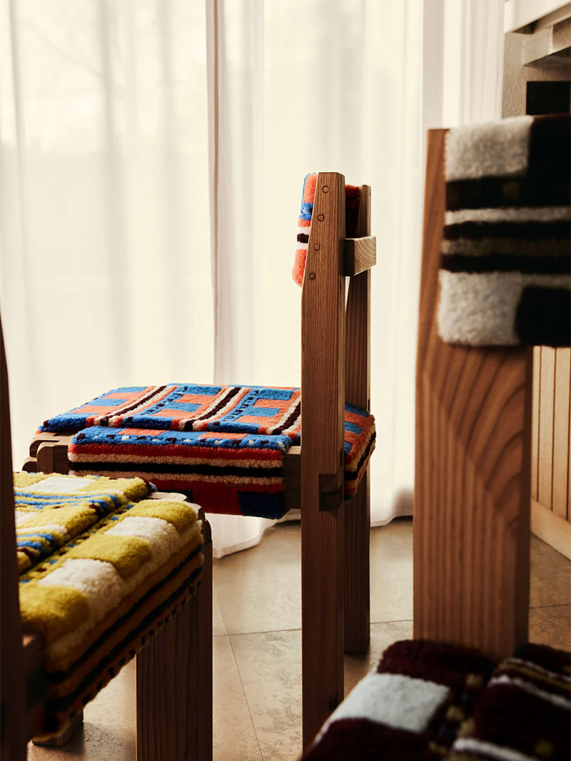 Collaboration Yves Salomon éditions & Pierre Chapo - Chaises