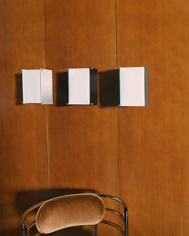 coussins, couvre-lits et rideaux de la ligne Passage - Applique Boxie Nouvelle collection SS2026 Maison Sarah Lavoine : Paysages intérieurs - Applique Boxie