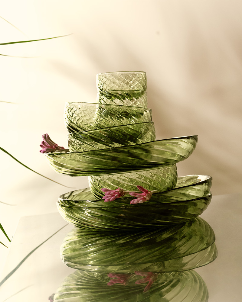 coussins, couvre-lits et rideaux de la ligne Passage - Applique Boxie Coussins, couvre-lits et rideaux de la ligne Passage