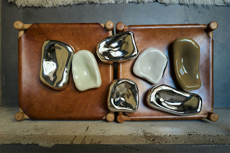 Collection additionnelle 2026, HK Living - Glass sculpture chrome Collection additionnelle 2026, HK Living - Glass sculpture chrome