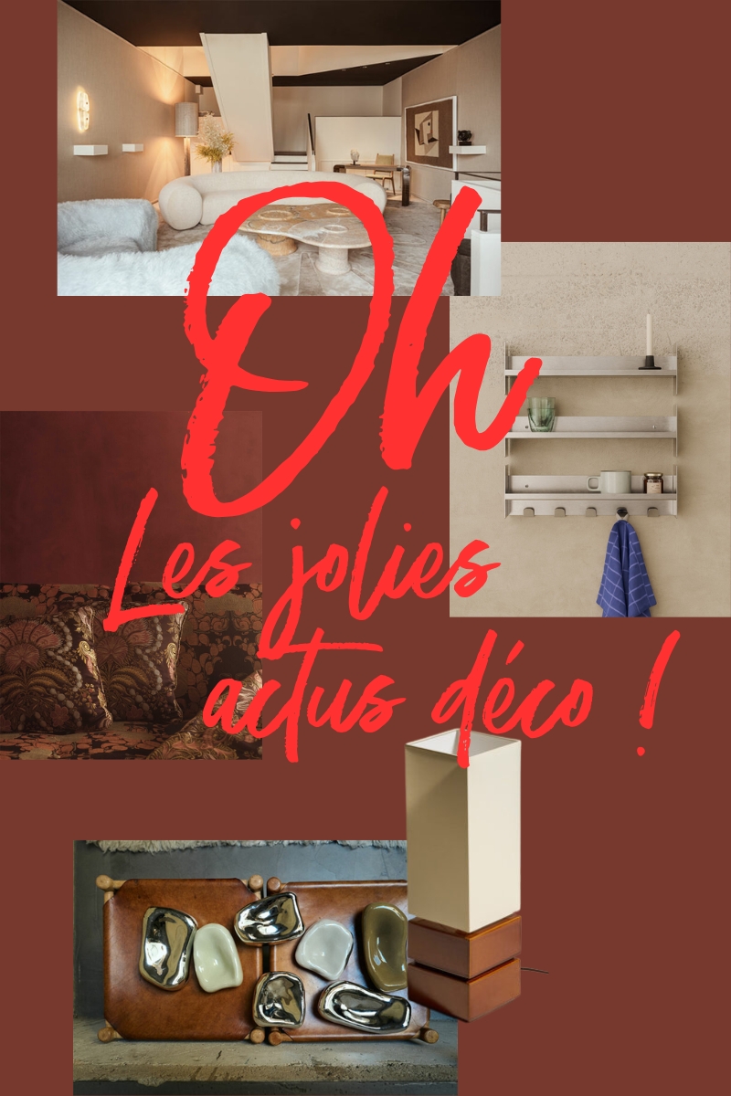 Oh les jolies actus déco de mars 2026 ! Oh les jolies actus déco de mars 2026 ! Retrouver les nouveautés design : Maison Sarah Lavoine, Peirre Lemaire, HK Living, Lelièvre et encore Tiptoe
