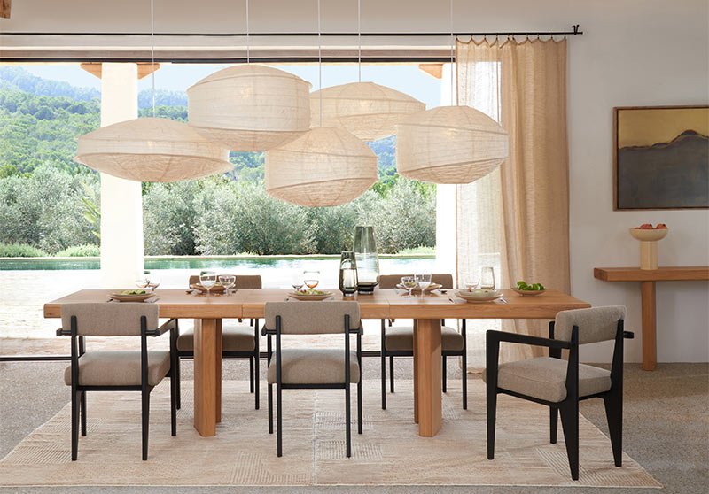 Catalogue AMPM SS 2026 - Ambiance salle à manger Héritage Contemporain