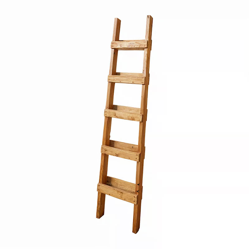 LOBERON - Étagère en escalier, Fresollier pour placer des petites pots de fleurs et accessoires décoratifs