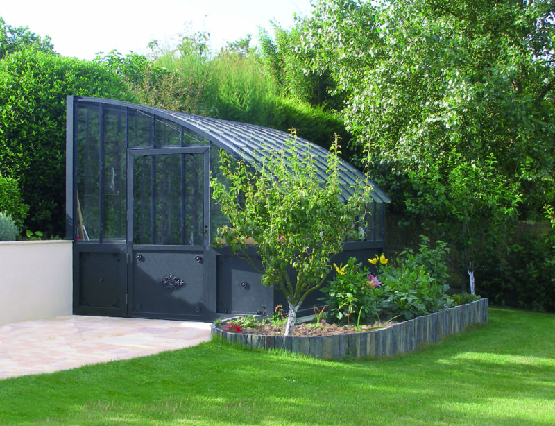 LAMS - Serre Versailles largeur 2,80 m sur embase aluminium LAMS - Serre Versailles largeur 2,80 m sur embase aluminium