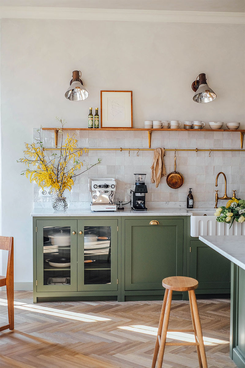 La nouvelle cuisine deVOL de Our Food Story dans leur appartement à St. Oak