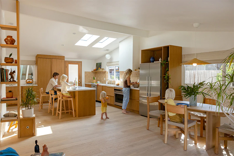 The bradley residence, sud Californie, un décor ouvert au style californien solaire et minimaliste