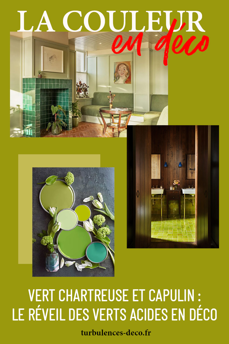 Vert chartreuse et Capulin : le réveil des verts acides en déco à découvrir sur Turbulences Déco Vert chartreuse et Capulin : le réveil des verts acides en déco à découvrir sur Turbulences Déco