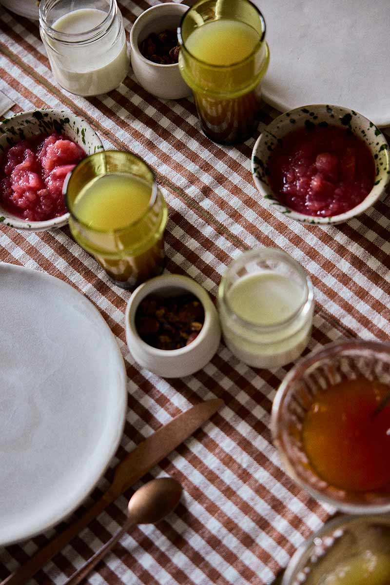 Gabrielle Paris - Nappe en lin, imprimé vichy 