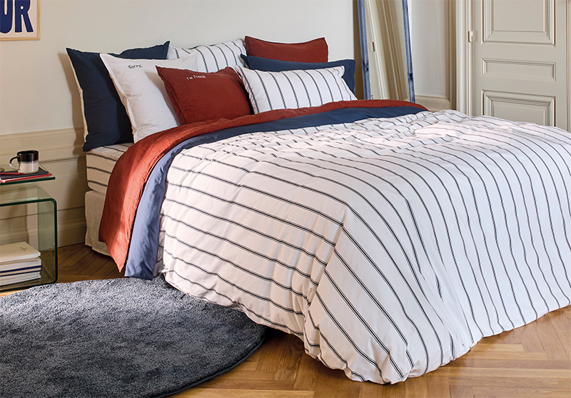 Linge de lit Carré blanc, le haut de gamme familial