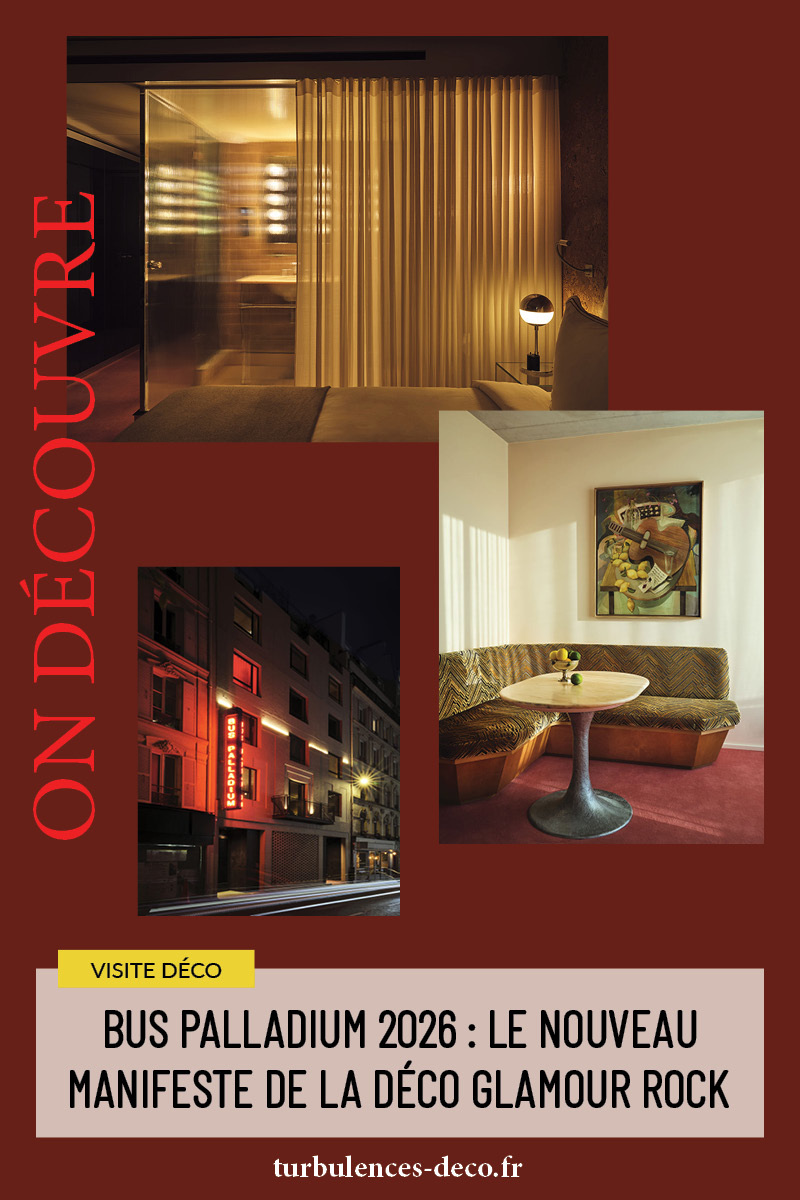 Bus Palladium 2026 : Le nouveau manifeste de la déco Glamour Rock à découvrir sur Turbulences Déco
