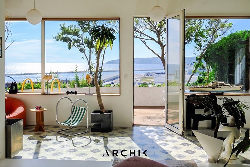 La maison marseillaise du designer Axel Chay est à vendre, avec vue sur la Méditerranée La maison marseillaise du designer Axel Chay est à vendre, avec vue sur la Méditerranée